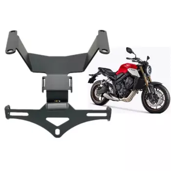 Для HONDA CB650R CBR650R аксессуары для мотоциклов светодиодная рамка номерного знака из нержавеющей стали CB650 CBR650