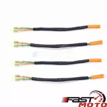 Для Honda CB 500 CB650F JC34 CBR1000 VTX1800 CBR 125, разъем для задних указателей поворота, адаптер с семью, мигалка, индикаторы, вилка провода