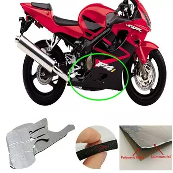 Для Honda CBR600F4/F4i 1999-2007 мотоциклетная Защитная теплоизоляционная пленка ABS обтекатель Профессиональный тепловой экран