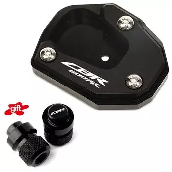 Для HONDA CBR600RR CBR 600 RR 2013 2014 2015 мотоциклетные колпачки клапанов с ЧПУ и подставка для ног, боковая подставка, удлинительная опорная пластина