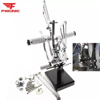 Для Honda CBR600RR CBR 600RR ABS 2009-2019 мотоциклетная задняя подставка для ног, задняя регулируемая алюминиевая подножка, подножка для педали