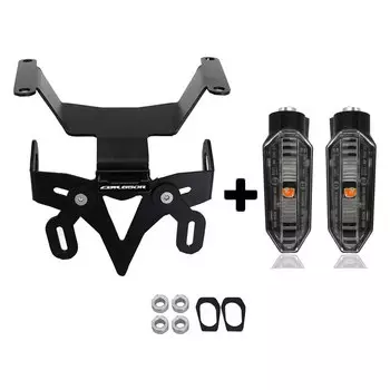 Для HONDA CBR CB 650R CBR650R CB650R 2019 2020 держатель номерного знака задняя рамка крыло Устранитель кронштейн в комплекте со штативом