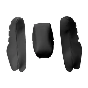 Для Honda Civic 10-го поколения 2016 2017 3 шт. подлокотник центрального управления автомобиля из микрофибры, кожаный чехол