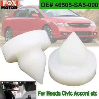 Для Honda Civic Odyssey Accord Prelude CR-V Acura Integra TL RL RSX MDX Автомобильный тормоз/стопор сцепления, накладка на педаль 2 шт./компл.