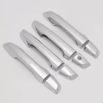 Для Honda CR-V CRV 2017 2018 2019 2020 2021 углеродное волокно хромированные автомобильные дверные ручки Чехлы накладка Стайлинг авто аксессуары