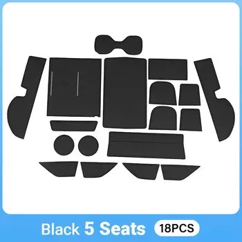 Для Honda CR-V CRV CR V 6-го поколения 2023 2024 кожаный коврик для разъема автомобильных ворот Противоскользящий коврик для дверной канавки резиновые аксессуары для интерьера