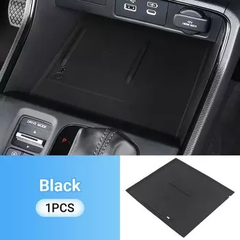 Для Honda CR-V CRV CR V 6-го поколения 2023 2024 Автомобильный силиконовый противоскользящий коврик с центральным управлением для телефона, беспроводной зарядный коврик, противоскользящий коврик