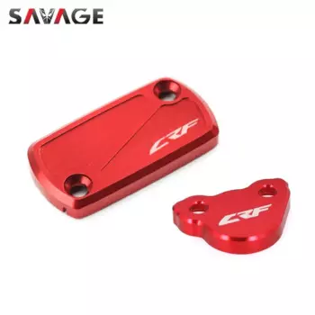 Для HONDA CRF450R CRF250R CRF150R CRF250X CRF450X CRF 250 F 450 R RX 450L мотоцикла передняя и задняя крышка бачка тормозной жидкости