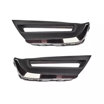 Для Honda CRV CR-V 2017 2018 2019 2020, рама противотуманной фары высокой конфигурации, противотуманная рама, декоративная крышка для передней решетки