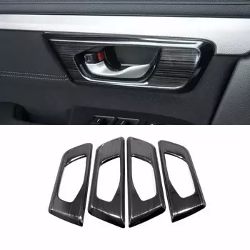 Для Honda CRV CR-V 2017-2021 автомобильная внутренняя дверь из нержавеющей стали, крышка чаши, ручка, рамка, отделка, Стайлинг, аксессуары для украшения интерьера