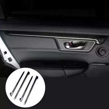 Для Honda CRV CR-V Автомобильная Внутренняя дверь подлокотника, планка, декоративные аксессуары для интерьера, молдинги 2017 2018 2019 2020 2021 2022