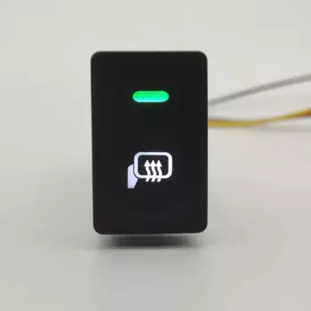 Для Honda Fit HRV CRV VEZEL 2017 2018 2019 2020 2021, переключатель заднего противотуманных фар, кнопка переключения обогрева зеркала заднего вида с проводом