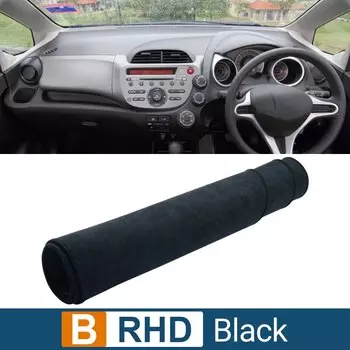 Для Honda Fit Jazz GE6 GE7 GE8 GE9 2008 2009 2010 2011 2012 2013, крышка приборной панели автомобиля, избегайте легкой панели, нескользящие аксессуары для ковров