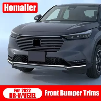 Для Honda HRV HR-V VEZEL 2021 2022 2023, защита переднего бампера, декоративная крышка, накладка, нержавеющая сталь