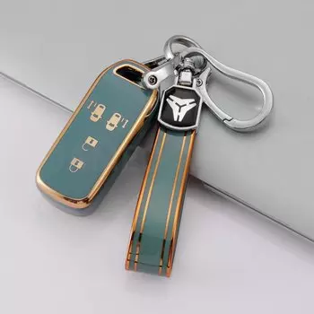 Для Honda New Nbox Custom JF3 / JF4 N-BOX JF1 / JF2 N-BOX + Plus N Wagon N-One 4 кнопочный ТПУ чехол для автомобильного ключа