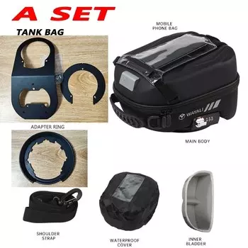 Для HONDA NT1100 NT 1100 DCT 2022 2023 2024 мотоциклетная сумка для топливного бака с сенсорной навигацией, сумка для хранения с замком пароля