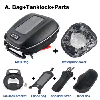 Для HONDA NT1100 Rebel 1100 CMX 1100 Crosstourer 800 CB500X мотоциклетная сумка на бак Tanklock водонепроницаемая сумка рюкзак для багажа NT CMX