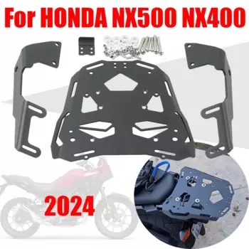 Для HONDA NX500 NX400 NX 500 NX 400 2024, аксессуары, задняя багажник, багажник, держатель полки, верхний кронштейн, чехол
