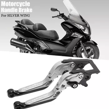 Для Honda silver wing gt 400 600 аксессуары для мотоциклов ЧПУ рычаг сцепления тормозной рычаг набор регулируемых складных рычагов ручки