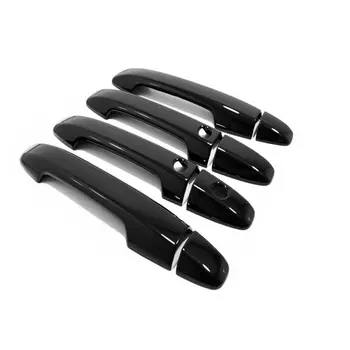 Для Honda Stepwgn Rp3 Rp5 2015-2020 ABS углеродное волокно наружная боковая дверная ручка дверная чаша наклейка крышка отделка внешние аксессуары