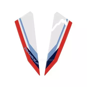 Для Honda Transalp XL 750 TRANSALP 750 2023 XL750 аксессуары для защиты фар 3D набор наклеек из эпоксидной смолы