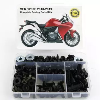 Для Honda VFR 1200F VFR1200F 2010-2019 мотоцикл полный комплект болтов обтекателя полный зажим обтекателя скоростные гайки сталь