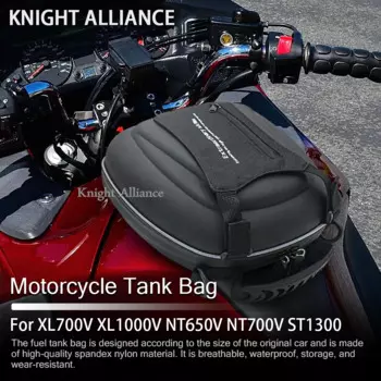 Для Honda XL700V XL1000V сумка на топливный бак мотоцикла NT650V NT700V ST1300 быстросъемные аксессуары для багажа Tanklock
