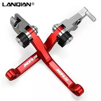 Для HONDA XR250 MOTARD 1995-2007 2006 2005, рычаги поворотного тормоза сцепления, запчасти для мотоциклов, гоночный штатив, внедорожный велосипед XR 250