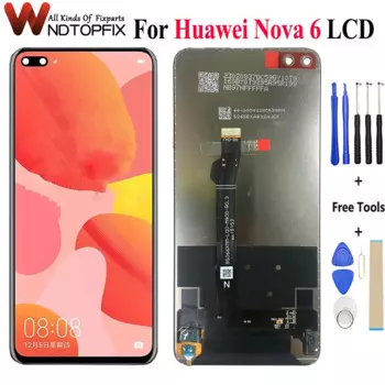 Для Huawei Honor V30 ЖК-дисплей вид 30 дисплей сенсорный экран дигитайзер в сборе для Huawei Nova 6 ЖК-экран для замены