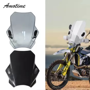 Для Husqvarna 701 SUPERMOTO/ENDURO универсальное лобовое стекло мотоцикла, стеклянная крышка, дефлектор экрана, аксессуары для мотоциклов