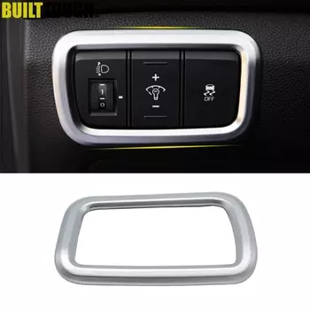 Для Hyundai Creta 2015 2016-2019 хромированная передняя противотуманная фара, регулировка лампы, кнопка управления, накладка, декоративная рамка