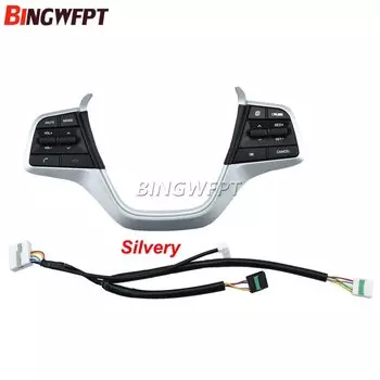 Для Hyundai Elantra 1.6l 2016-2019 кнопка регулировки громкости телефона круиз-контроль кнопки на руле переключатель