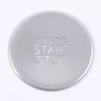 Для Hyundai Elantra CN7 2021 2022 кнопка запуска двигателя автомобиля крышка переключателя стоп Крышка отделки интерьера из алюминиевого сплава аксессуары