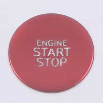 Для Hyundai Elantra CN7 2021 2022, кнопка запуска двигателя, крышка, кольцо, наклейка, внутренняя отделка из алюминиевого сплава