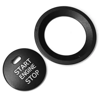 Для Hyundai i30 2017 2018 2019 2020 IX35 автомобильное кольцо Переключатель старт и Стоп двигателя одна кнопка Крышка зажигания отделка аксессуары для интерьера