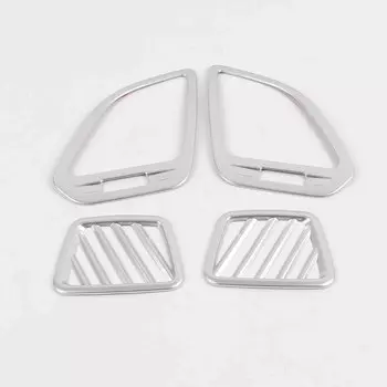 Для Hyundai IX35 2010 2011 2012 2013 2014 2015 аксессуары для интерьера автомобильный Стайлинг искусственная отделка рамка для выхода переменного тока