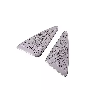 Для Hyundai Palisade 2019 2020 2023 A-pillar horn cover, крышка из алюминиевого сплава, внутренняя отделка, наклейка, звуковая панель