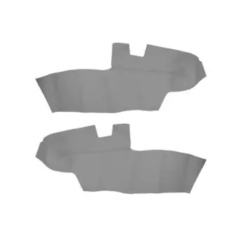 Для Hyundai Santa Fe 2006 2007 2008 2009 2010 2011 2012 2 шт. панель подлокотника передней двери автомобиля из микрофибры кожаный чехол отделка