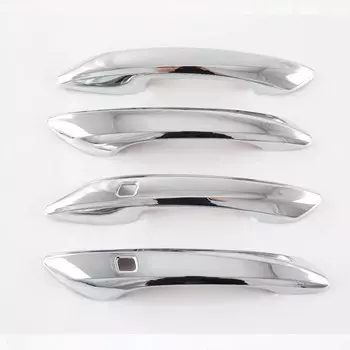 Для Hyundai Sonata DN8 2020 2021 2022 2023 ABS углеродное волокно Автомобильная головка светильник Накладка для бровей молдинговая отделка