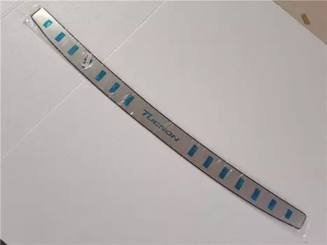 Для Hyundai Tucson 2015-2019 защитная пластина порога багажника из нержавеющей стали защита от царапин украшение автомобильные аксессуары