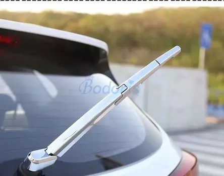 Для Hyundai Tucson 2016 2017 2018 2019 2020 Защита от солнца на заднее стекло Авто Дождь Щетка Обложка лезвие рамки стикеры стайлинга автомобилей авто аксессуары