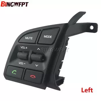 Для Hyundai Tucson 2016 2017 2018 музыкальная кнопка на руль Bluetooth левая 96710 D35004X дистанционное управление круиз контролем переключатель правый