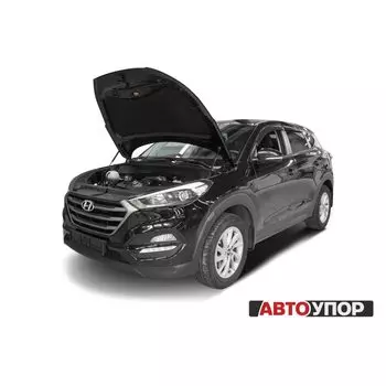 Для Hyundai Tucson (Хендай Туксон) III 2015-2021 Газовые упоры (амортизаторы) капота АвтоУпор (UHYTUC011)
