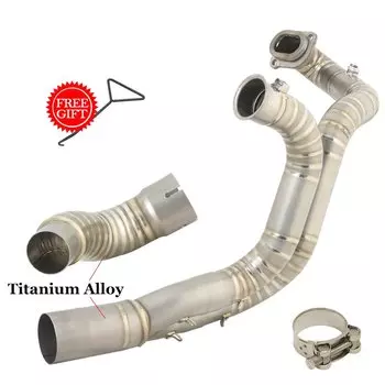 Для индийских FTR1200 FTR 1200 S 2018 2019 2020 2021 - 2024 выхлопная система мотоцикла глушитель из титанового сплава Передняя Соединительная труба