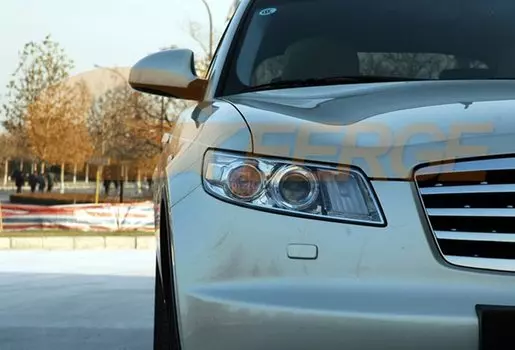 Для INFINITI FX35 FX45 S50 2003 2004 2005 2006 2007 2008 Отличный ультра яркий комплект COB Led Angel Eyes Halo Rings