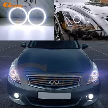 Для INFINITI G25 G35 G37 Q40 Nissan Skyline 250GT 350GT 370GT V36 Ультра яркий дневной свет COB Led Angel Eyes Kit Halo Rings