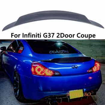 Для Infiniti G Series G37 купе 2-дверный 2007-2013 задний спойлер из углеродного волокна/FRP крыло багажника