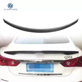 Для Infiniti Q50 Q50S 2014 + задний спойлер из углеродного волокна в японском стиле задний спойлер для багажника губа крыло