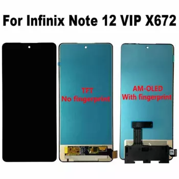 Для Infinix Note 12 VIP X672 LCD дисплей кодирующий преобразователь сенсорного экрана в сборе для Infinix Note 12 VIP LCD