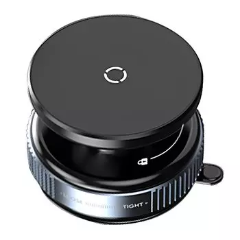 Для интеллектуального автомобильного крепления Magsafe 360° ° Вращающийся магнитный вакуумный адсорбционный кронштейн на присоске, автомобильный магнитный держатель для iPhone